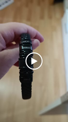 Customer video review of Bracelet: Black