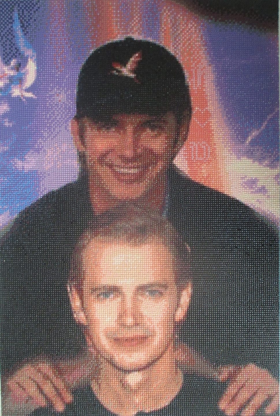 Customer photo review of Custom Diamond Painting Kits - Upload Any Image - Create Your Own