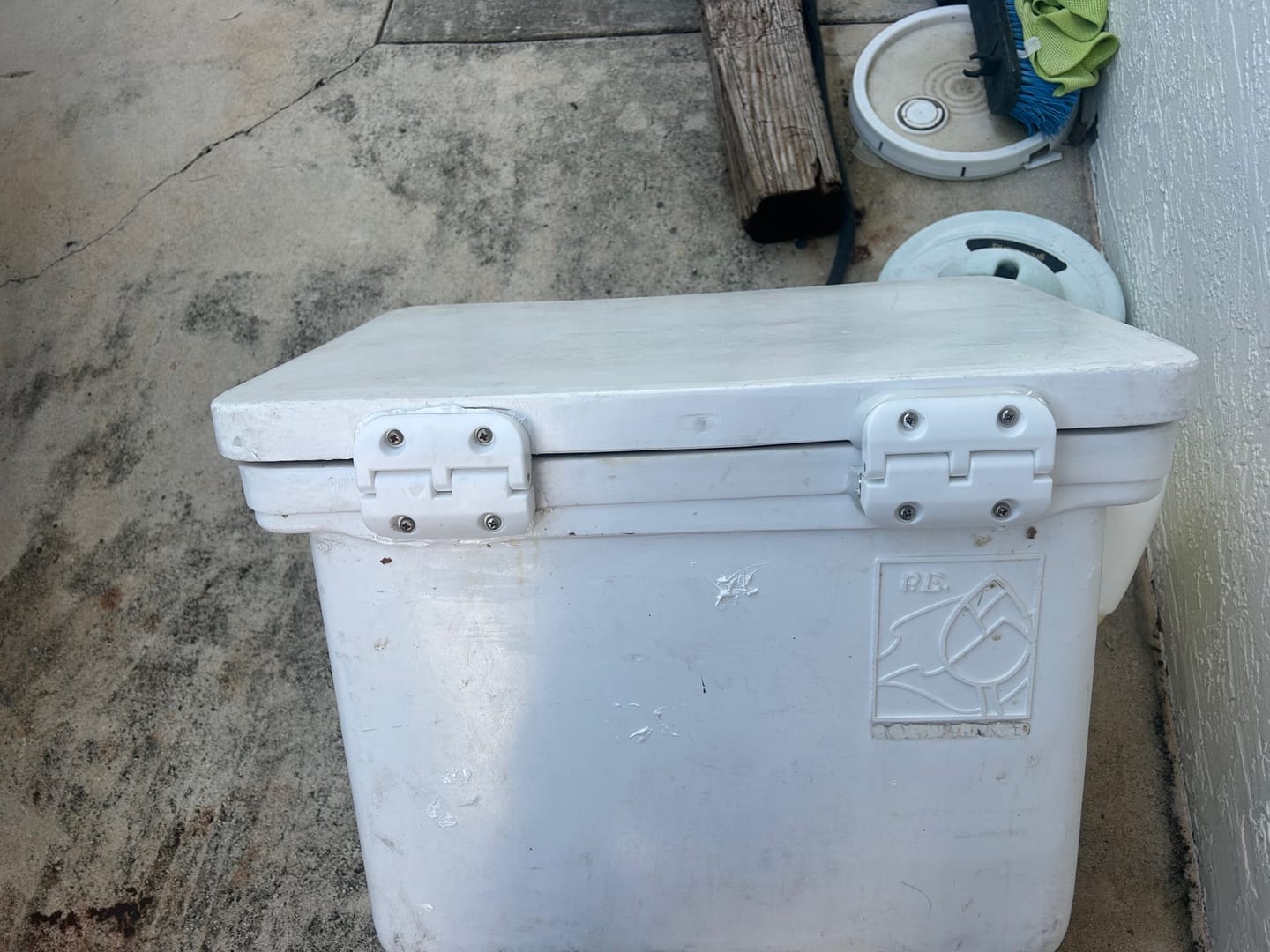 Customer photo review of ICEY-TEK Classic Small Hinge Replacement (Pair)