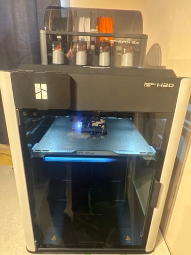 Customer photo review of Bambu Lab H2D