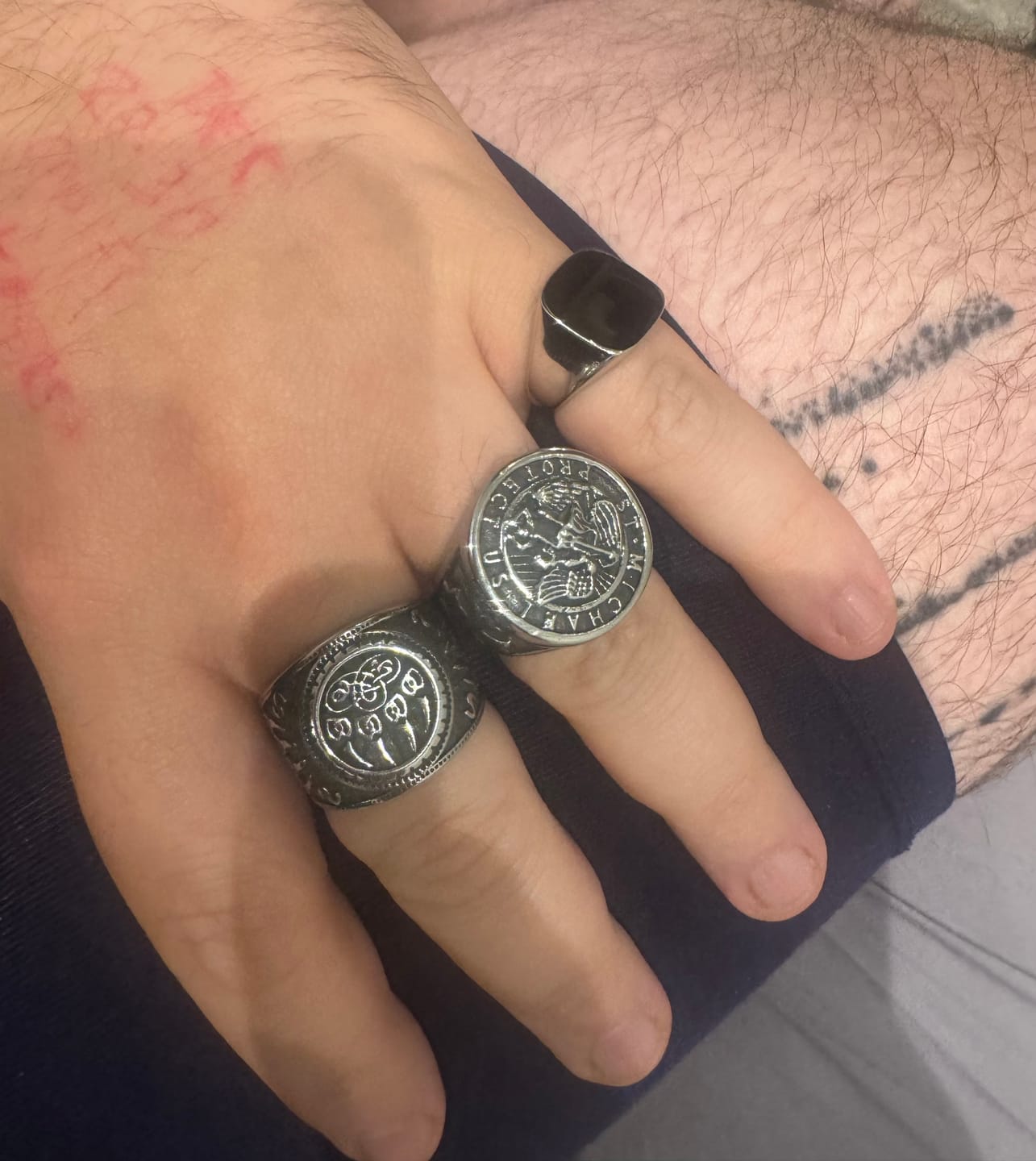 Customer photo review of SAINT MICHAEL.