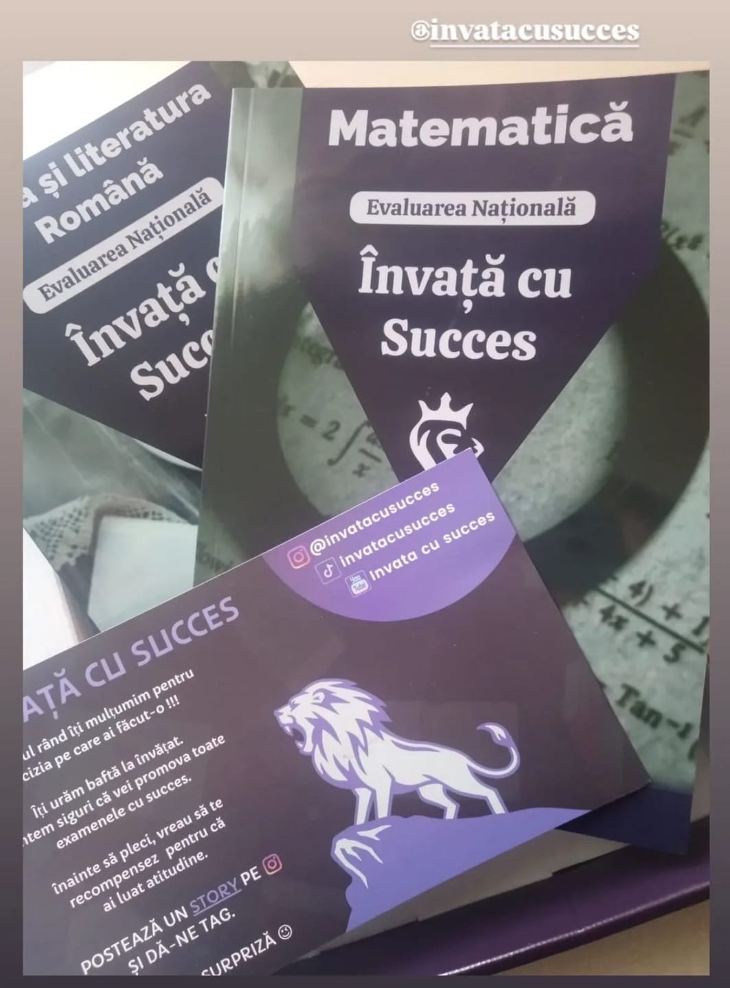 Customer photo review of Pachet Evaluare Naţională | Română  + Matematică