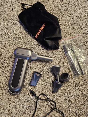 Customer photo review of Wolfbox MF100 Compressed Air Duster - Super Power Electric Compressed Air Duster
