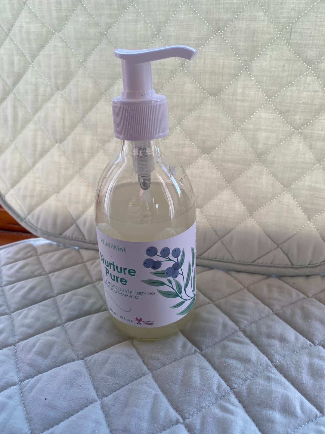 Customer photo review of Nurture Pure Shampoo
