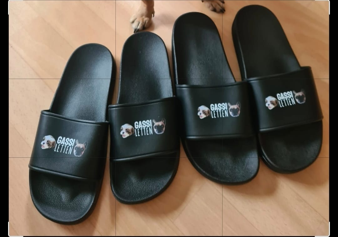 Customer photo review of Gassiletten - Individuelle Badelatschen