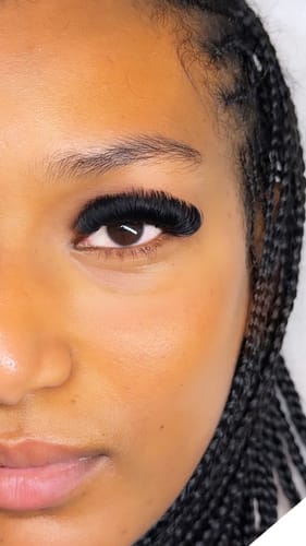 Customer photo review of Extra Strong - Lash Extension Glue