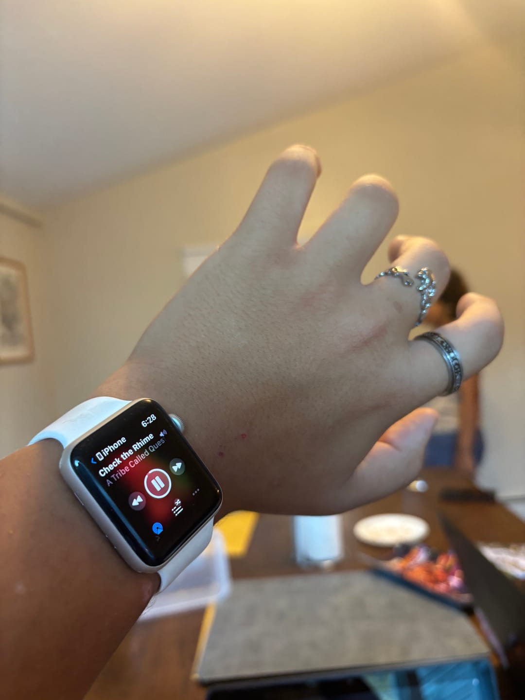 Customer photo review of LIFE ON FIRE RING