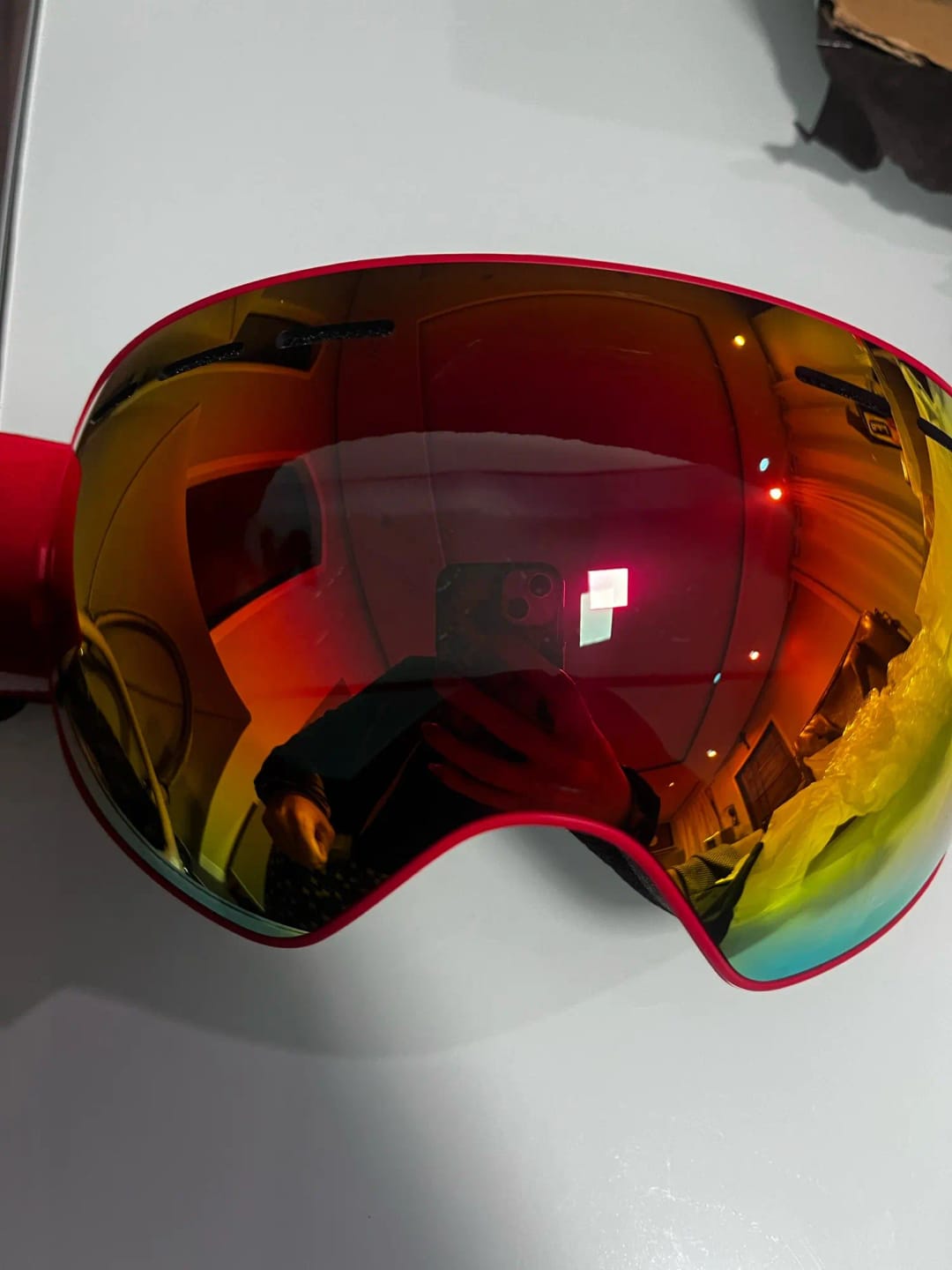 Customer photo review of Skixpert Pro Ski Goggles