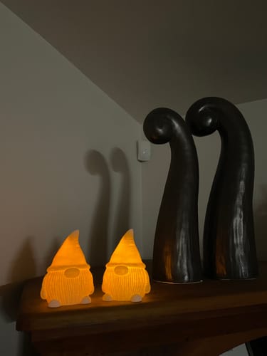 Customer photo review of 3D Christmas Gnome Decor Set