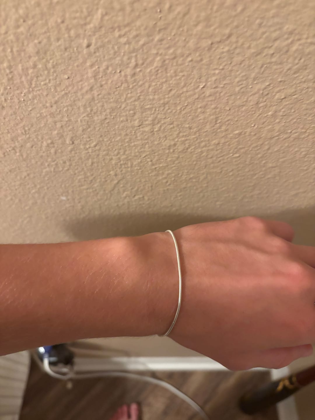 Customer photo review of REAL SNAKE BRACELET