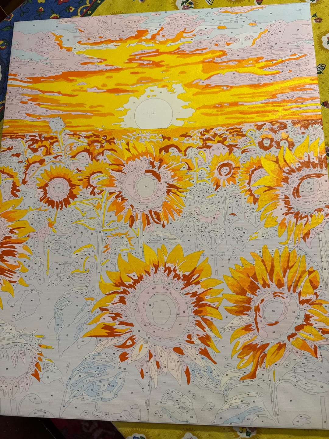 Customer photo review of Sunflower Dusk