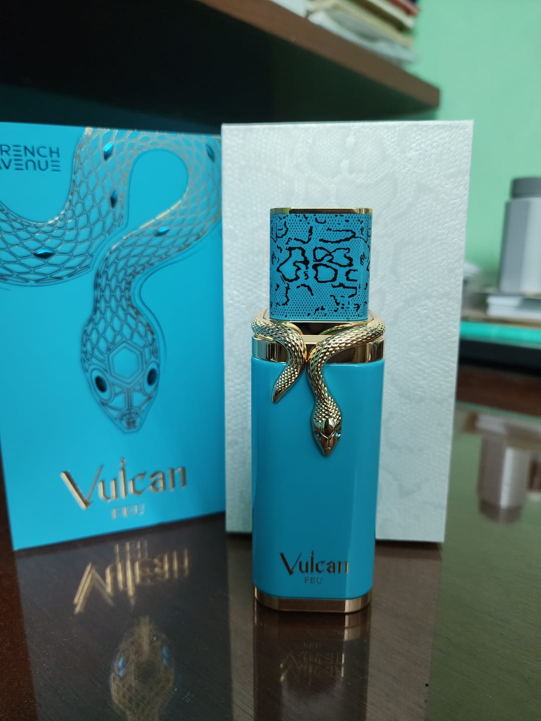 Customer photo review of Perfume Unisex Vulcan FEU 100 ml EDP