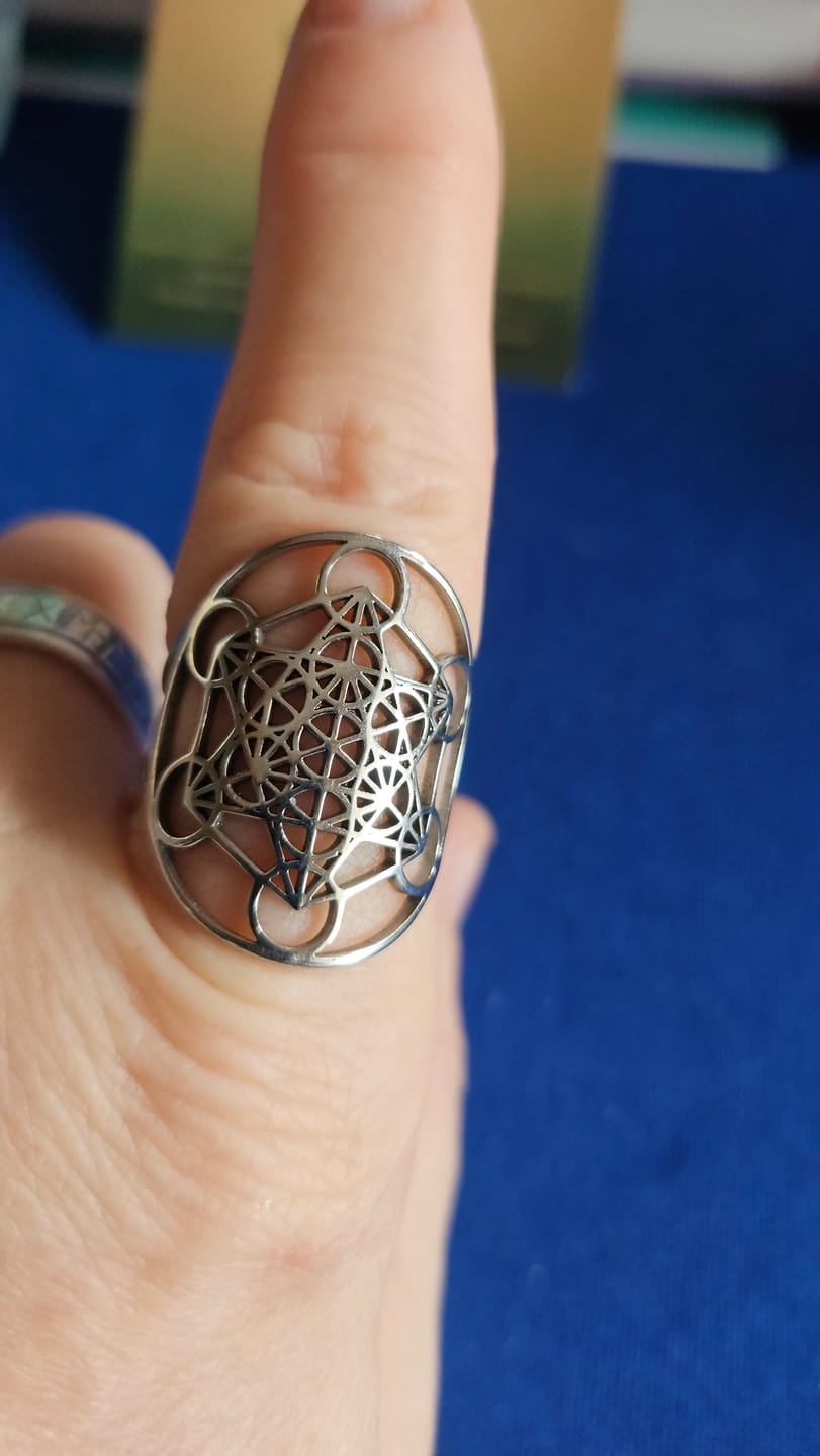Customer photo review of Bague Ajustable Métatron
