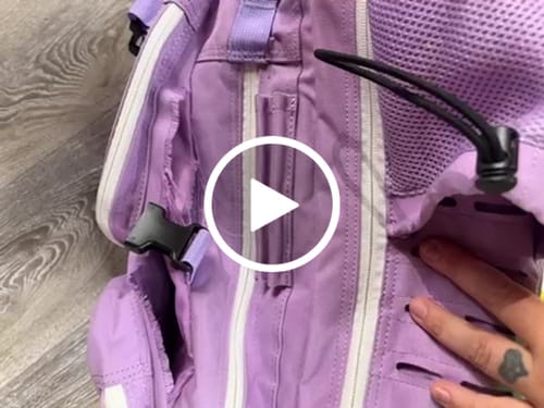 Customer video review of Gen 3 Lavender 45L Backpack