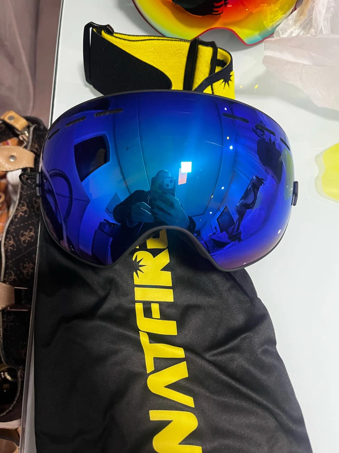 Customer photo review of Skixpert Pro Ski Goggles