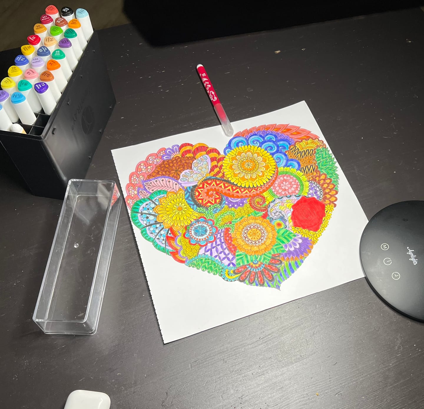 Customer photo review of Briceq® - UltraDesk — Draadloze dimbare bureaulamp