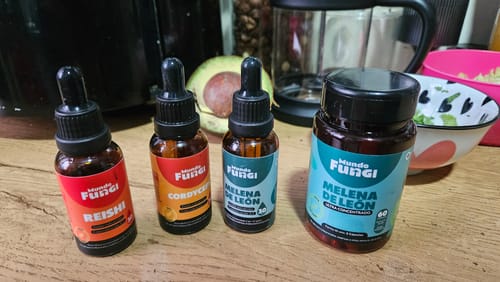 Customer photo review of Extracto Cordyceps - Gotas Ultra Concentrado