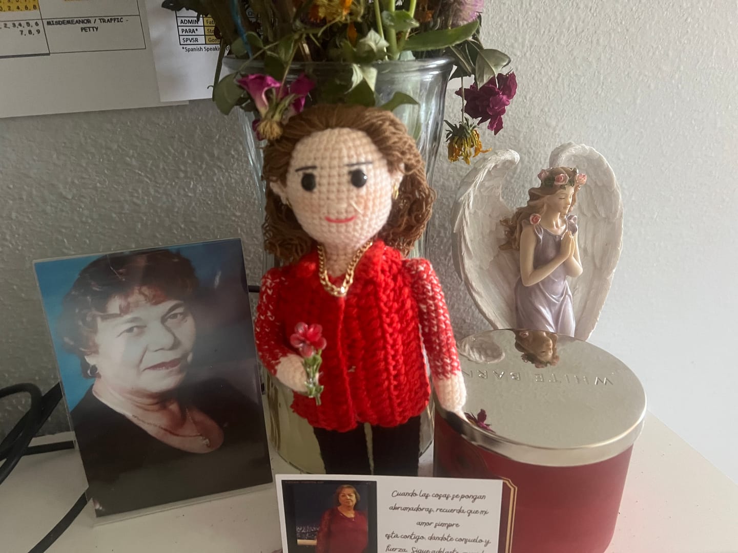 Customer photo review of Tranquil® - Personalized Crochet Doll (Bigger sizes)