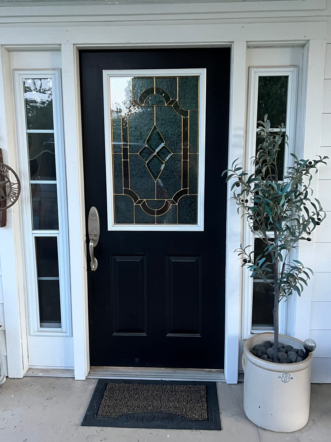 Customer photo review of Grills Between Glass 4 Lite Glass and Frame Kit (Half Lite)