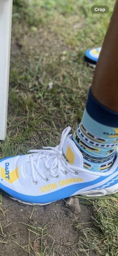 Customer photo review of Coolcustomsneaker Personalized Bright colors Sneakers, Custom Pumpkin color Shoes, Unisex Sport Shoes