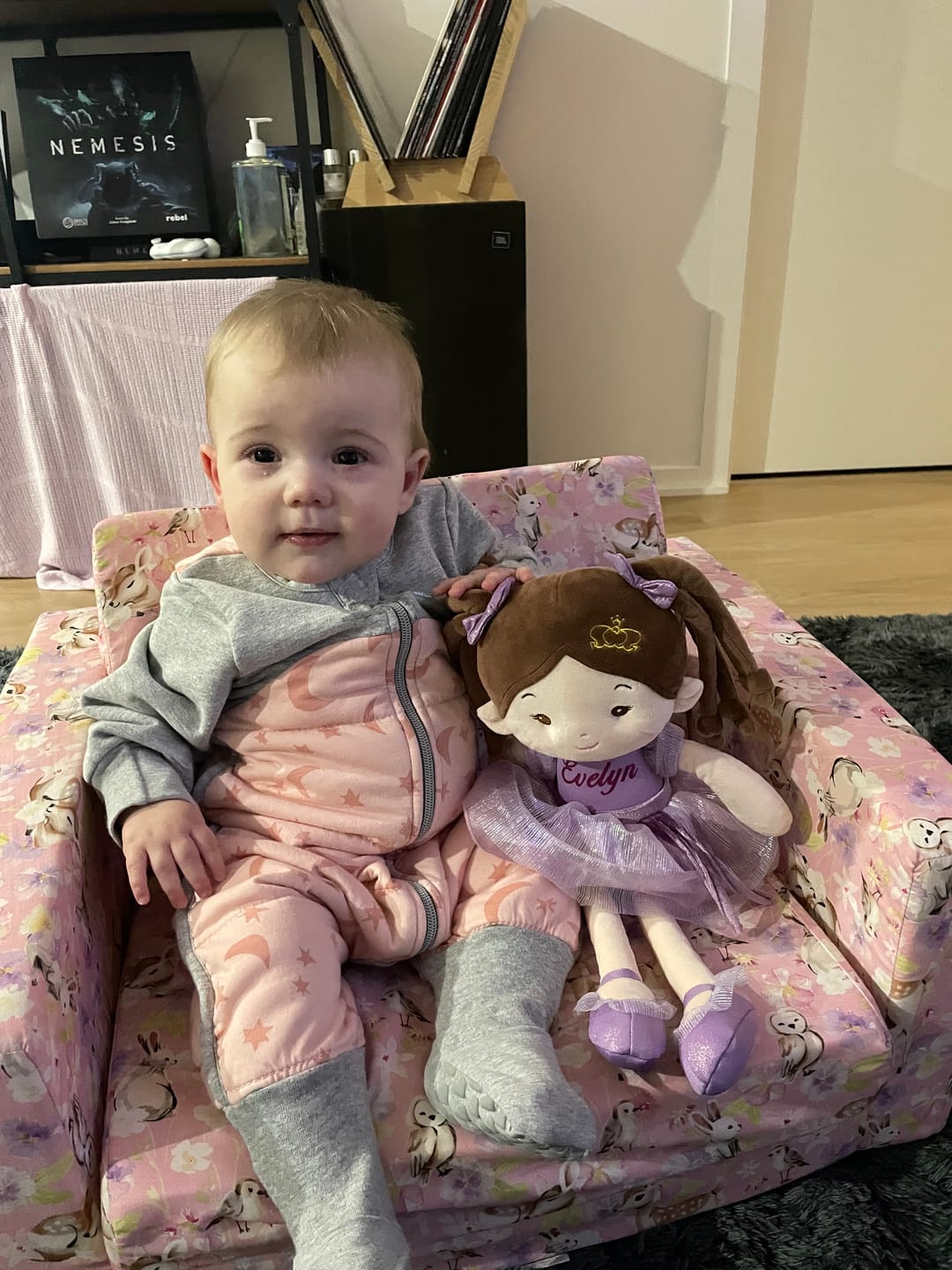 Customer photo review of Personalized Princess Coral - Violet