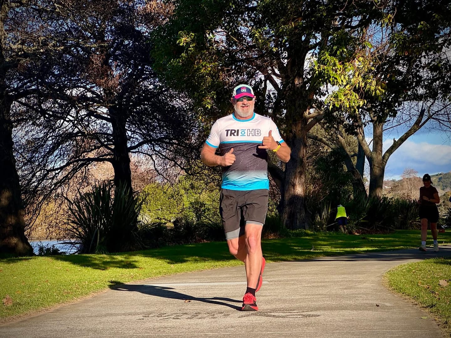 Customer photo review of TRI HB Mens Run Tee