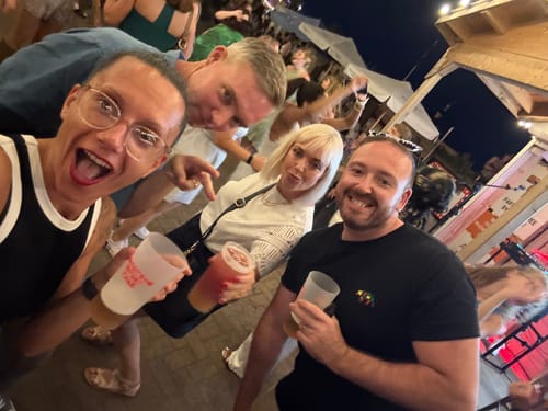 Customer photo review of Bear Says EMB T-Shirt