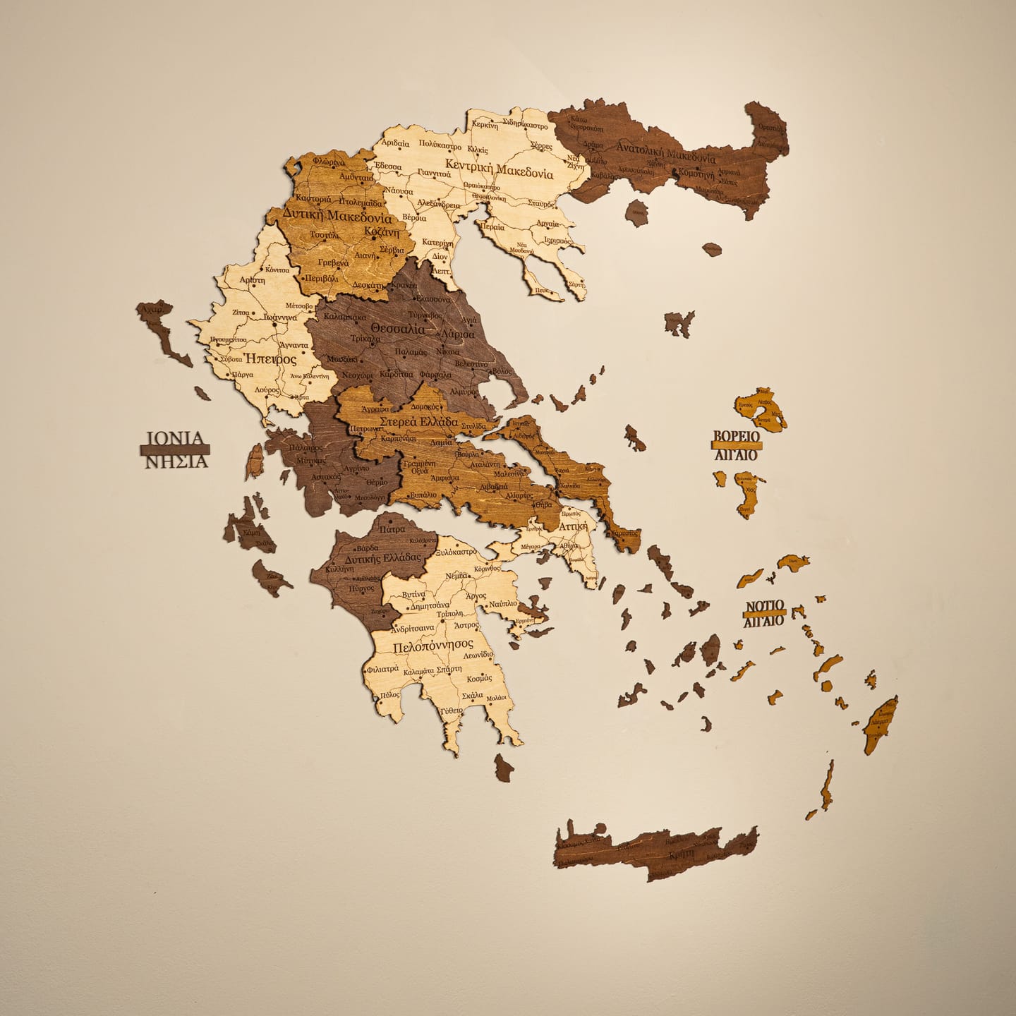 Customer photo review of Greece Map