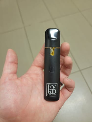 Customer photo review of FVKD EXOTICS THCA ROSIN DISPOSABLE | 3.5G
