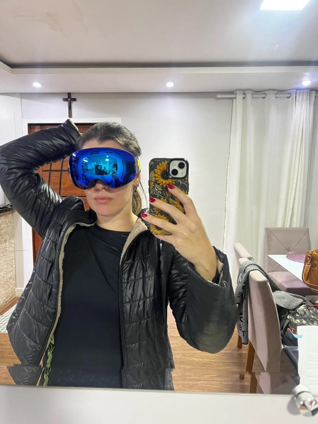 Customer photo review of Skixpert Pro Ski Goggles