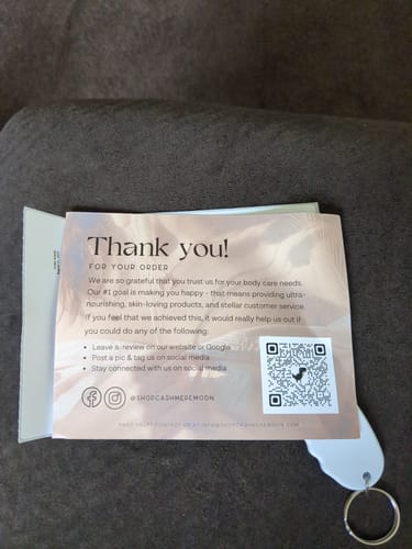 Customer photo review of Pineapple Papaya Travel Size Whipped Body Cream