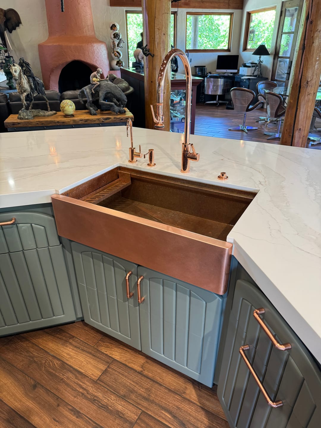 Customer photo review of Home Chef Package - Pure Copper/Premium Brass