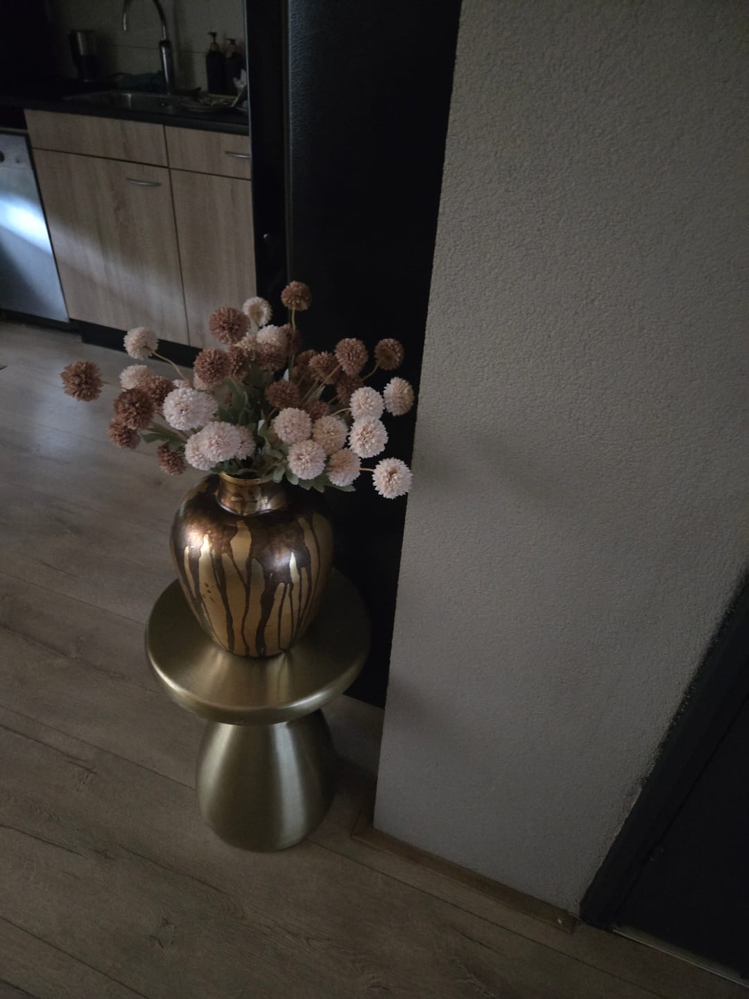 Customer photo review of Zijden Kiku Bloemen - Crème Mix