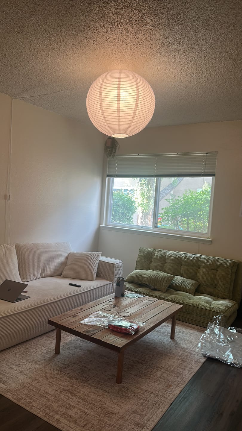 Customer photo review of 24" White Fine Line Premium Even Ribbing Paper Lantern, Extra Sturdy