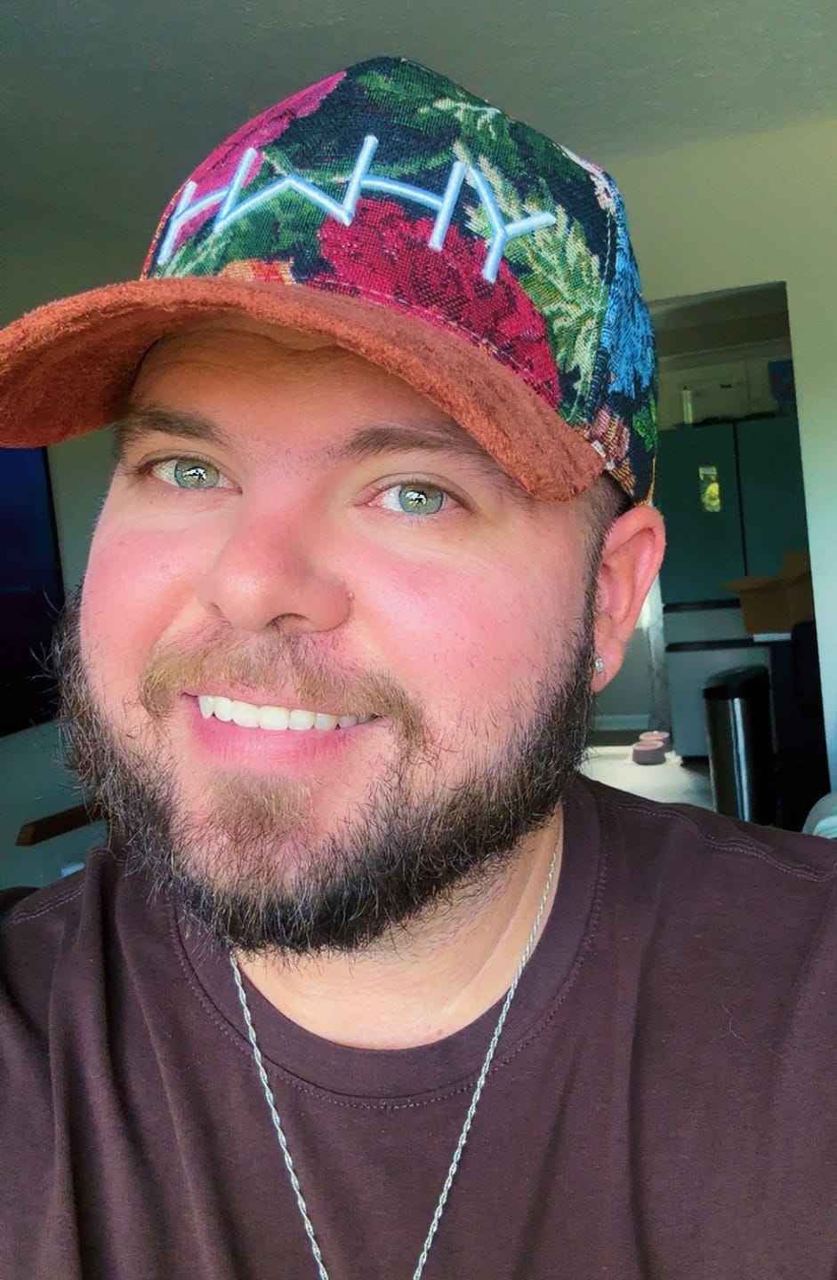 Customer photo review of Floral YHWH Hat