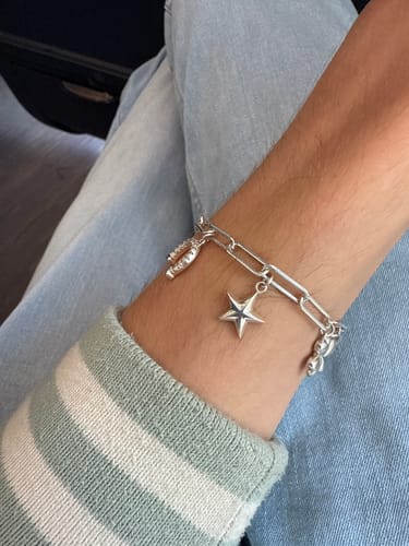 Customer photo review of Lucky Charm - Silver