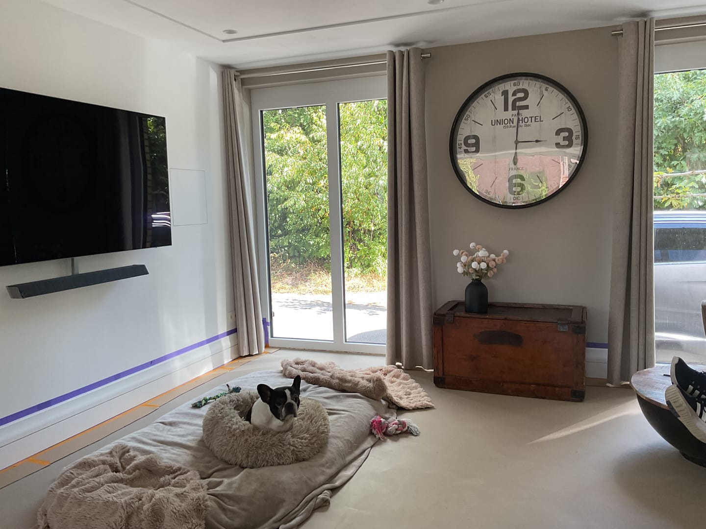 Customer photo review of Zijden Kiku Bloemen - Beige Mix