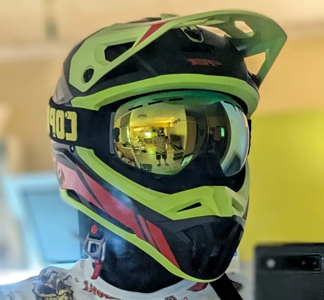 Customer photo review of Skixpert Pro Ski Goggles