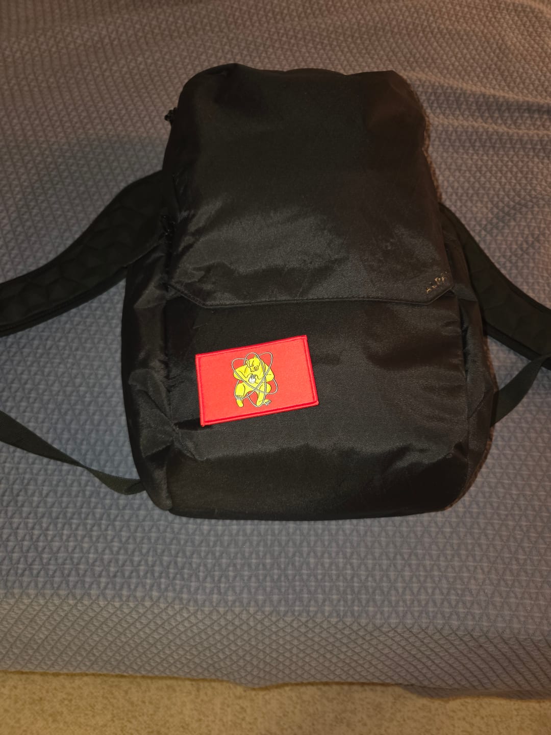 Customer photo review of Zheleznogorsk Town Flag Patch