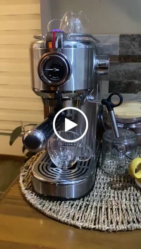 Customer video review of Cafetera Espresso Bari 5 en 1