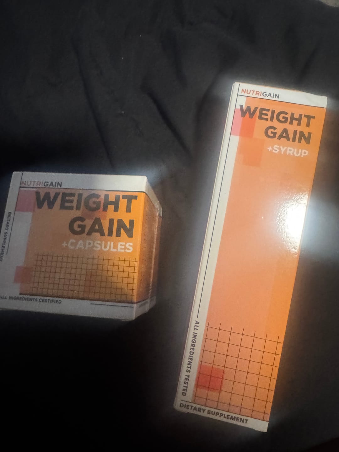 Customer photo review of Nutrigain Weight Gain Syrup