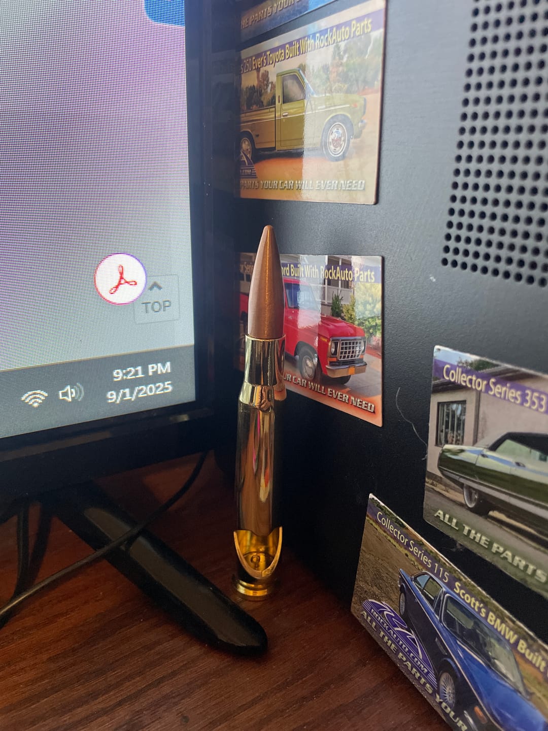 Customer photo review of .50 Cal Bullet Bottle Opener