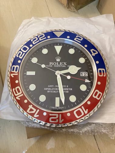 Customer photo review of GMT-Master II Wall Clock - Pepsi Pop Edition