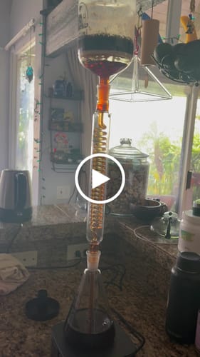 Customer video review of Kazumi Siphon Coffee Maker