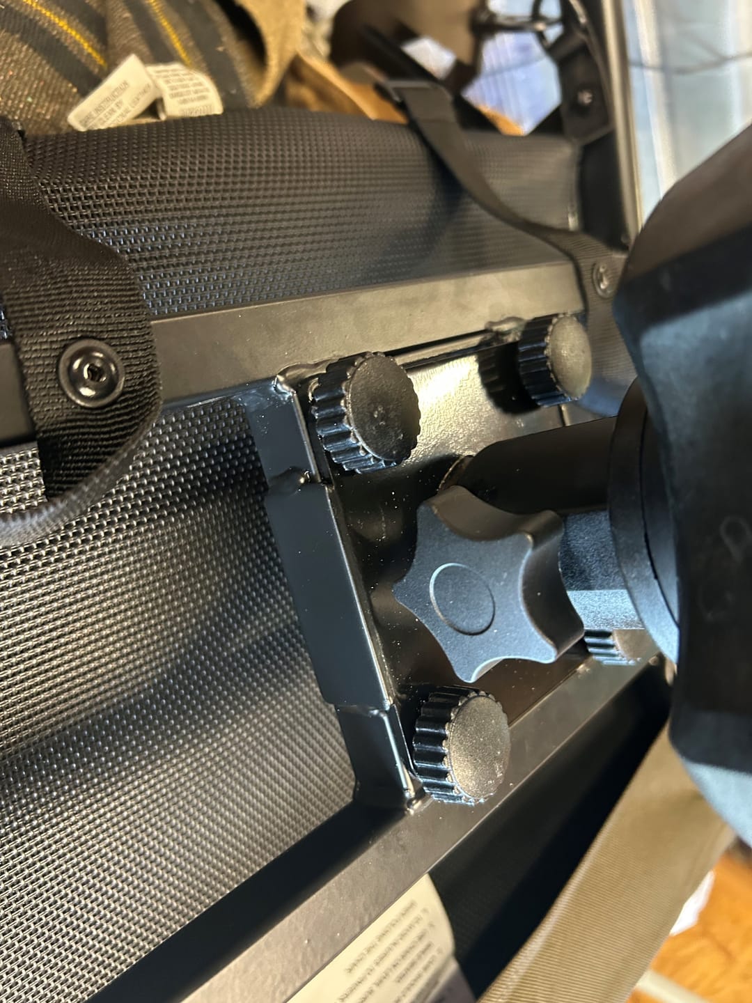 Customer photo review of TideWe Heated Hunting Chair Adjustable Height 360°  Swivel Blind Chair With Armrests