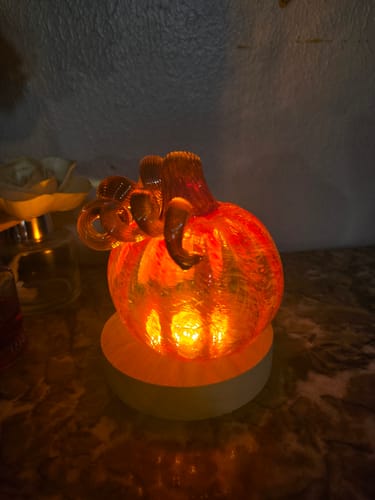 Customer photo review of shh... SECRET $20 VIP Mystery Glass Pumpkin