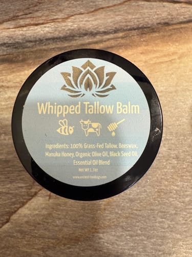 Customer photo review of Whipped Tallow Balm