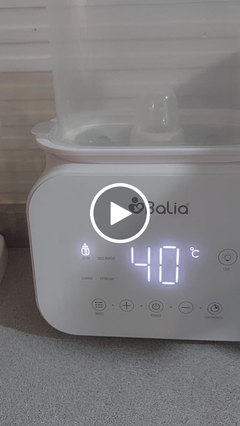Customer video review of Calentador de mamaderas 4 en 1