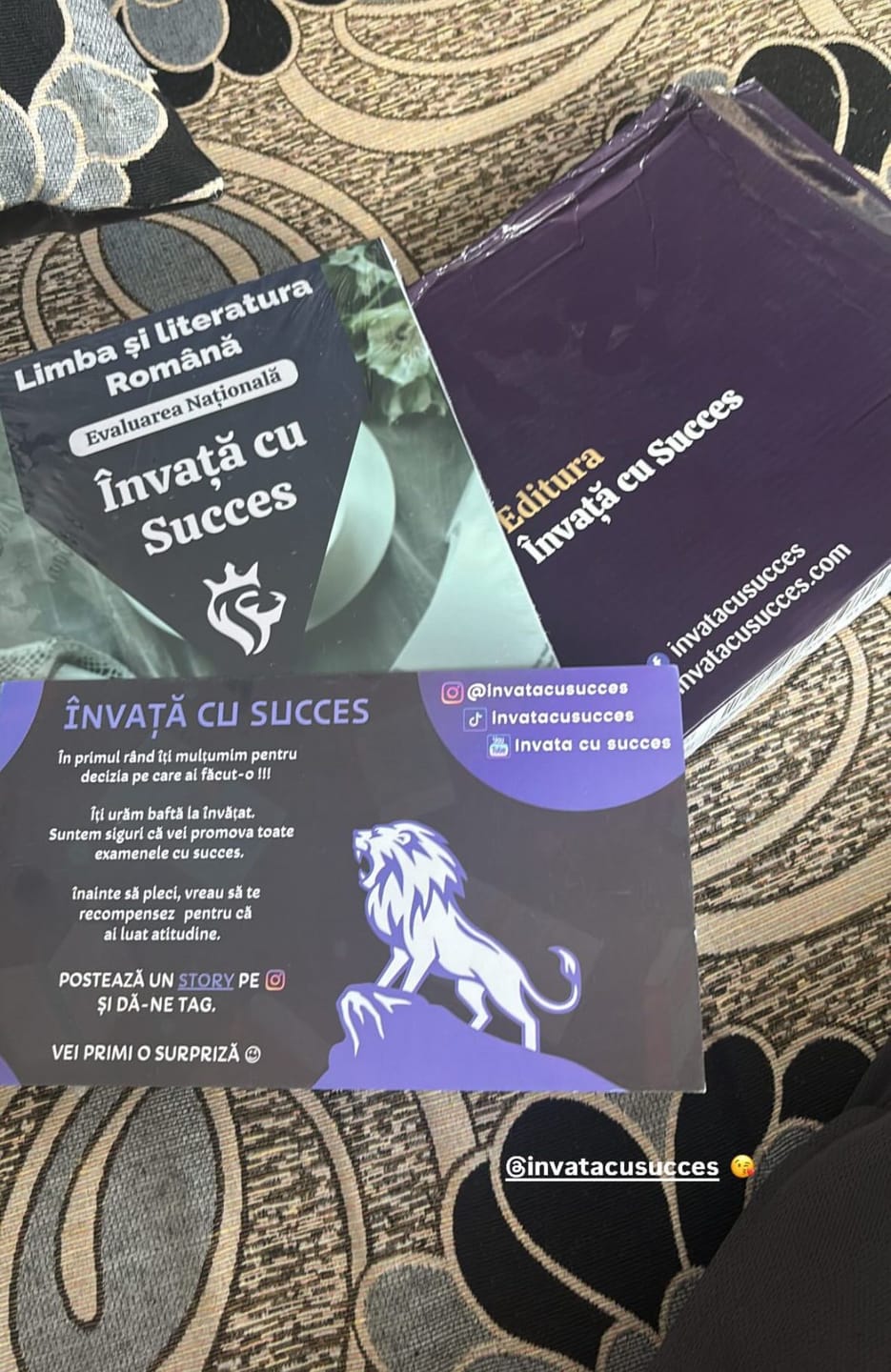 Customer photo review of Pachet Evaluare Naţională | Română  + Matematică