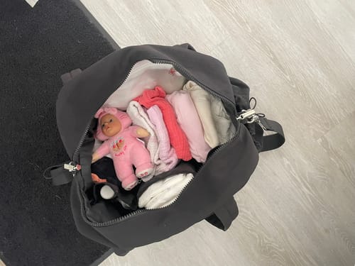 Customer photo review of Wickeltasche mit Nassfach